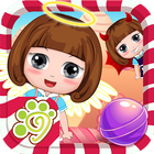 Rolling candy ball puzzle game icon