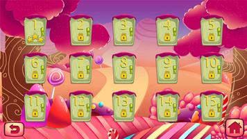 Rolling candy ball puzzle game screenshot 2