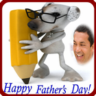 Father's day photo frame-icoon