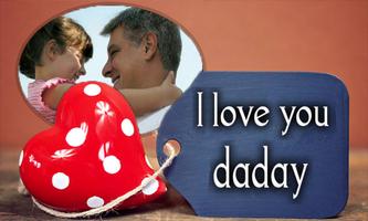 Father's day photo frame syot layar 3