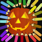 halloween coloring pages иконка
