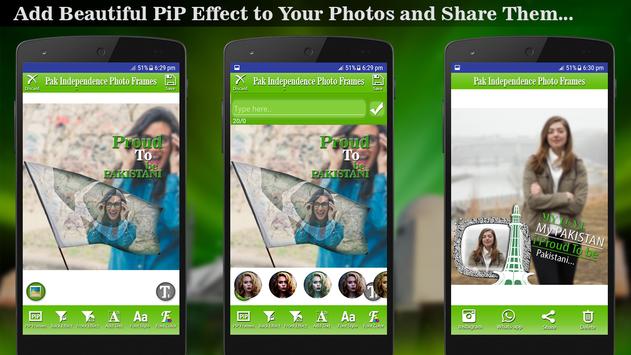 Pak Independence Photo Frames 截图 1