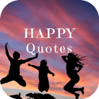 Happy Quotes Wallpapers icône
