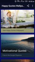 Happy Quotes Wallpapers Plakat