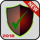 Antivirusbeveiliging 2018-icoon