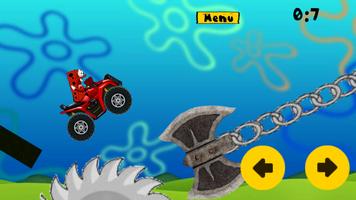 Happy Red Sponge Wheels. Climb of Bob screenshot 3