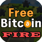 Free Bitcoin! Fire icône