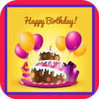 Free Birthday Wishes Frames icône