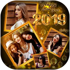 Happy New Year Photo Collage 2019 APK 下載