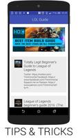 Guide for League of Legend Affiche