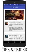 Guide for League of Legend capture d'écran 1