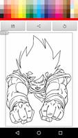 Paint Super Saiyan for kid Screenshot 1