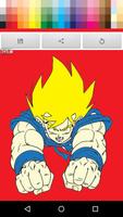 برنامه‌نما Paint Super Saiyan for kid عکس از صفحه