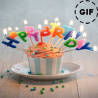 souhaiter un joyeux anniversaire 🎁 GIF 🌹 icône