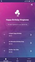 Happy Birthday Ringtones Affiche