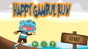 Happy Gambol Run Affiche