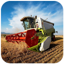 Farm wheat harvester puzzle APK