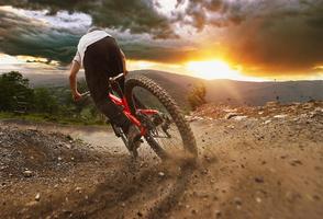 Bike downhill puzzle 스크린샷 1