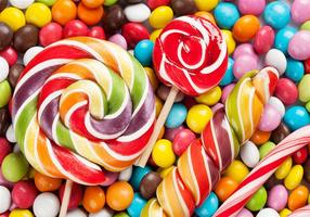 Colorful Candy Jigsaw-poster