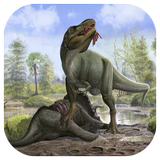 恐竜のゲームパズル