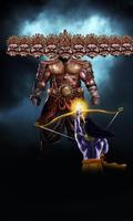 Dussehra Theme – Lord Ram Killing Ravan Firework poster