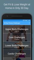 30 Day Fitness Challenges poster