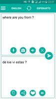 Esperanto English Translator الملصق