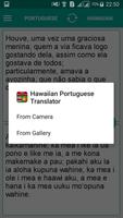 Hawaiian Portuguese Translator capture d'écran 3