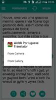 برنامه‌نما Welsh Portuguese Translator عکس از صفحه