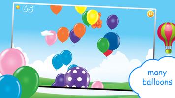 Tap the balloons - for kids Affiche