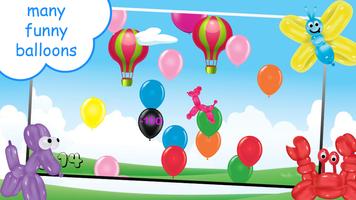 Tap the balloons - for kids capture d'écran 1