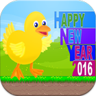 Happy Duck New Year 2016 图标