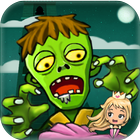 Princess vs zombie icône