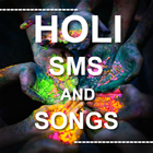 Holi Sms And Songs 2017 icône