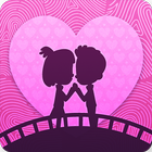 Fingerprint love scanner icono