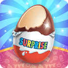 Surprise eggs with toys أيقونة