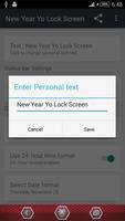 New Year Yo Lock Screen スクリーンショット 1