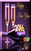 HAPPY NEW YEAR WALLPAPER 2016 تصوير الشاشة 1