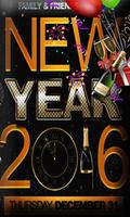 HAPPY NEW YEAR WALLPAPER 2016 تصوير الشاشة 2