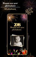 New Year 2018 Photo Frames plakat