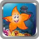 Happy Starfish Jump icône