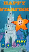 Happy Starfish Jump Affiche