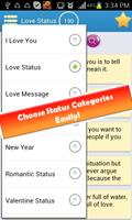 Status Message (+Love Status) ภาพหน้าจอ 1