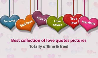 Love Quotes Pictures Cartaz
