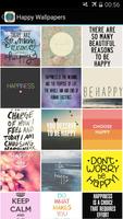 Happiness quotes wallpapers HD plakat