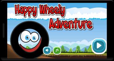 Happy adventure Wheel - Bounce plakat