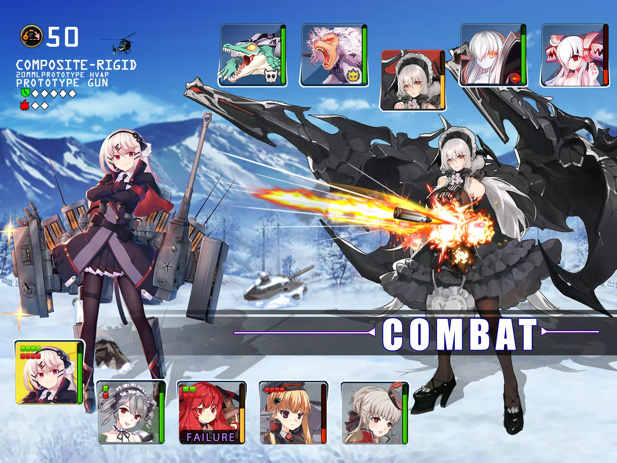 Tải xuống APK Panzer Waltz:Best anime game cho Android