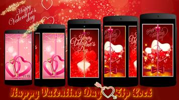 Happy Valentine Day Zip Lock Affiche