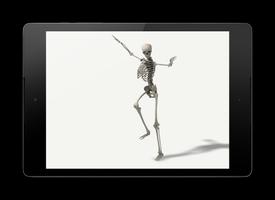 Dancing Skeleton Wallpaper पोस्टर