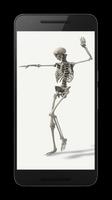 Dancing Skeleton Wallpaper capture d'écran 3